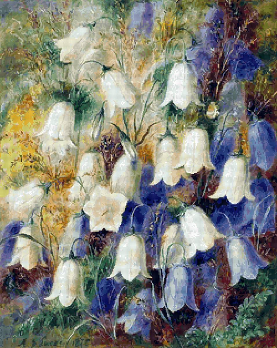 Альберт Дюрер лукас - сад природа колокольчики цветы - предпросмотр