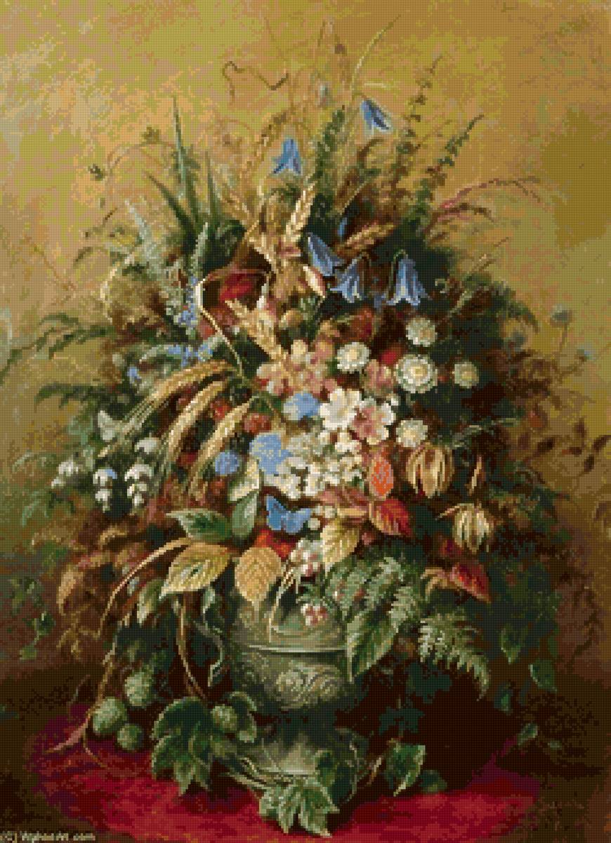 Альберт Дюрер лукас - сад цветы букет природа - предпросмотр