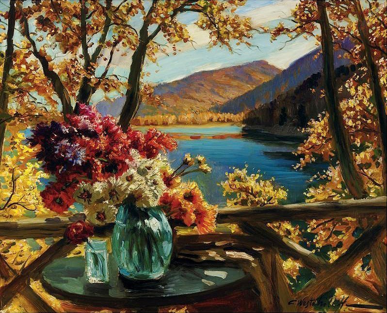 осенний натюрморт - осень, натюрморт - оригинал