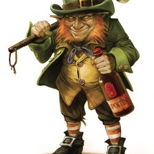 Схема вышивки «Ирландец»