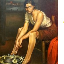 Схема вышивки «La Chiquita piconera Guapisimaaaa»