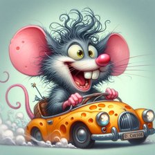 Схема вышивки «мышильда»