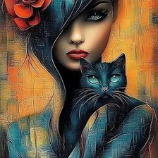 Схема вышивки «живопись»