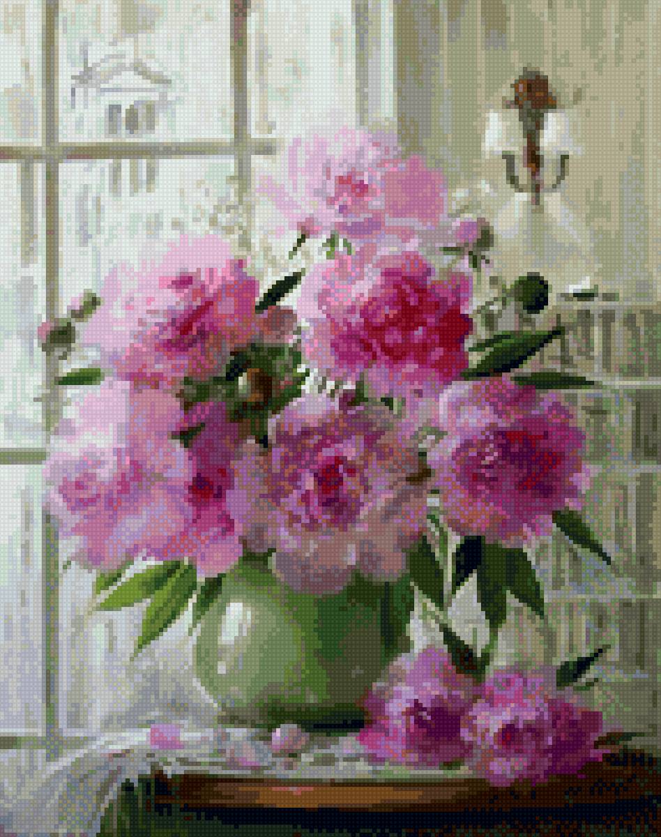 пионы - предпросмотр