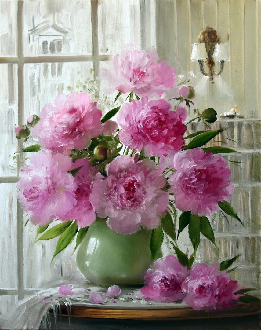 пионы - оригинал