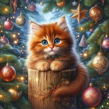 Схема вышивки «Рыжик»