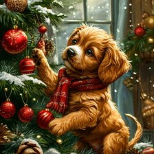 Схема вышивки «Рыжик»