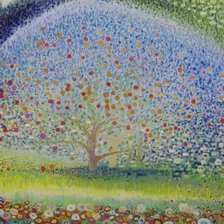 Схема вышивки «Климт»