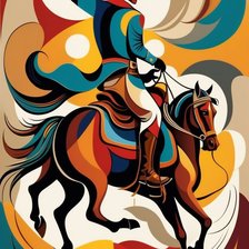 Схема вышивки «ковбой»