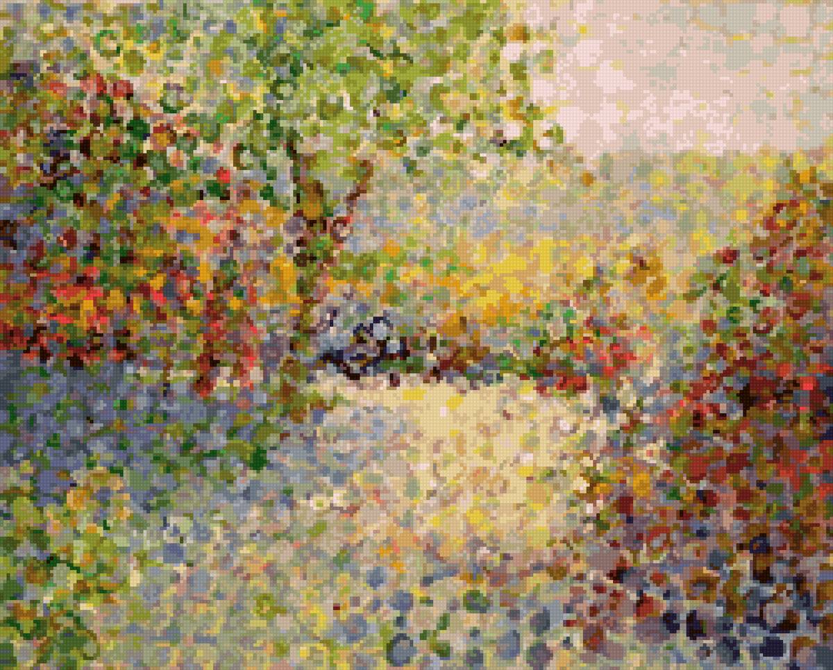 Анджело франко - природа пейзаж сад - предпросмотр