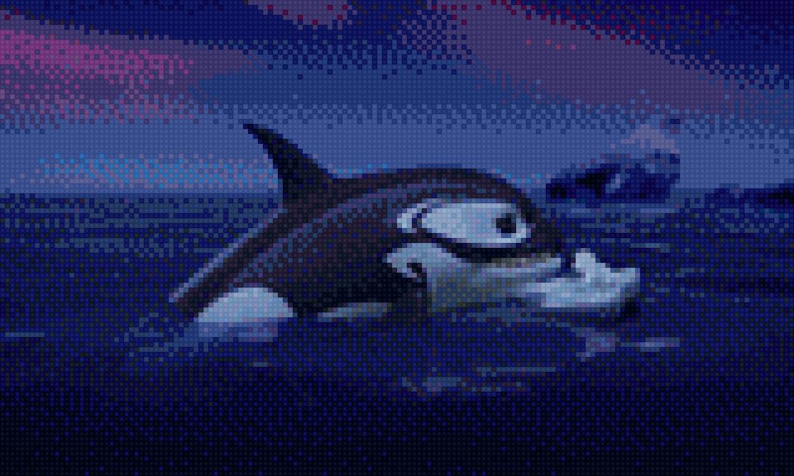 Косатка и Апак из Лео и Тиг серии Белый-пребелый - предпросмотр