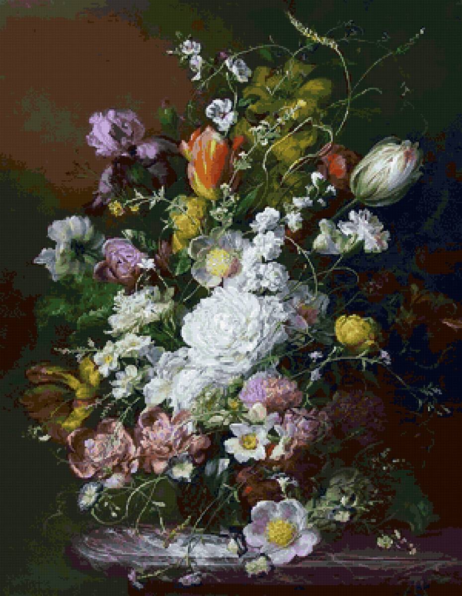 Цветы букет - цветы буеет - предпросмотр