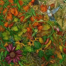 Схема вышивки «Джуди гарфин»