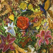 Схема вышивки «Джуди гарфин»