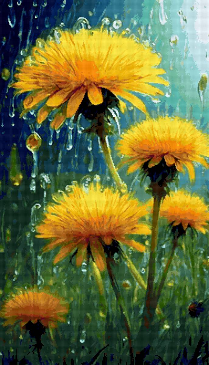 Одуванчик - одуванчик - предпросмотр