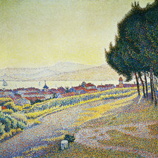 Схема вышивки «Поль синьяк»