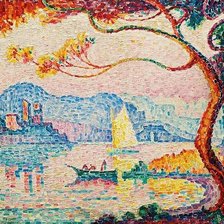 Схема вышивки «Поль синьяк»