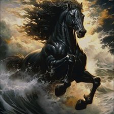 Схема вышивки «Рождённый  штормом»