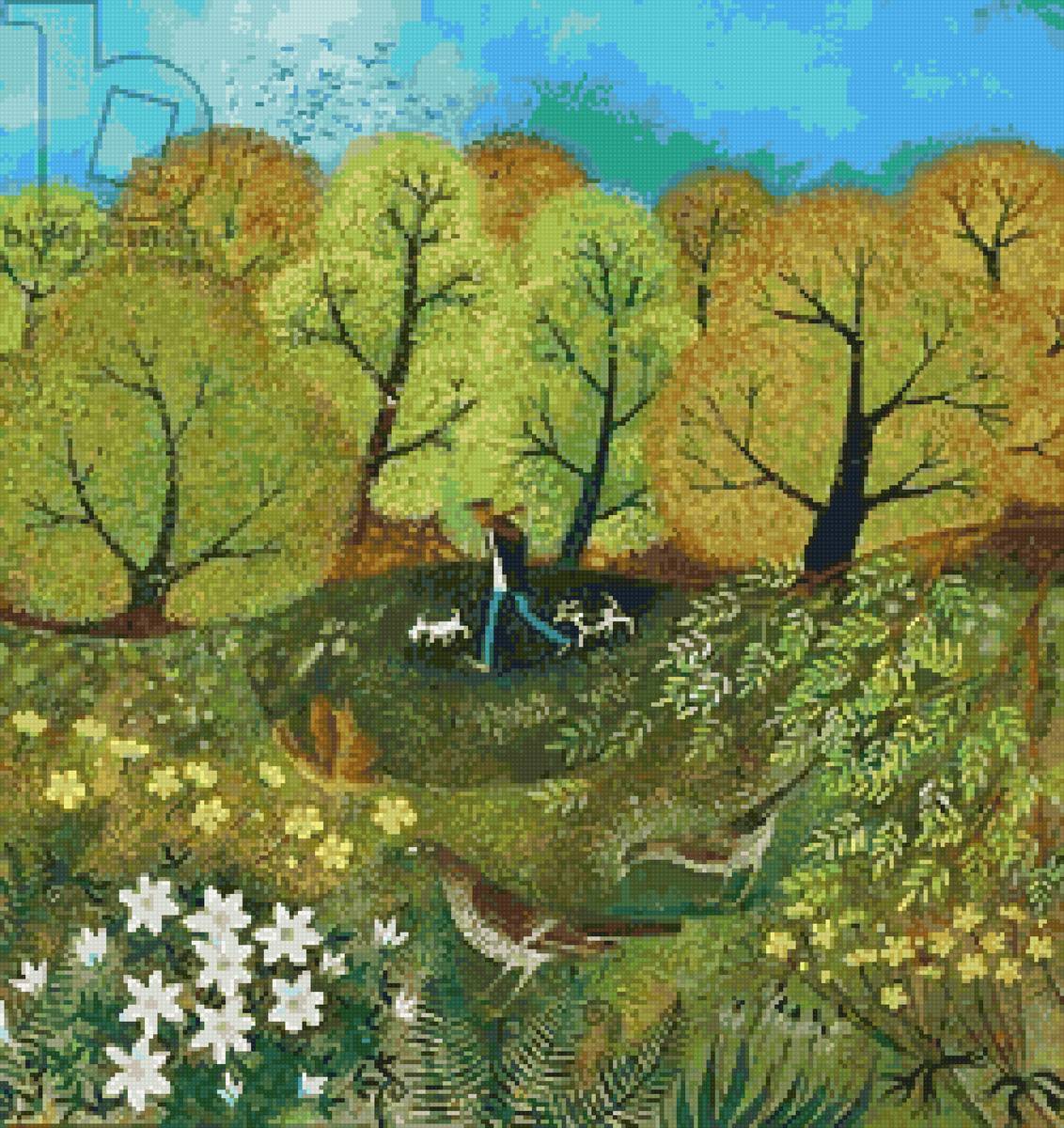 Лето природа пейзаж собаки - лето пейзаж природа собаки - предпросмотр