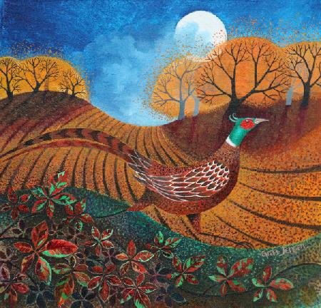 Природа пейзаж лес поле птицы - природа пейзаж лес птицы - оригинал