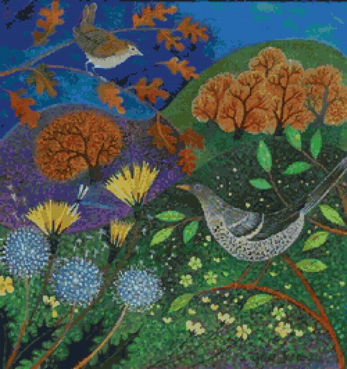 №2841375 - природа пейзаж птицы - предпросмотр