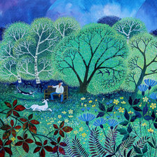 Схема вышивки «Лето природа сад»