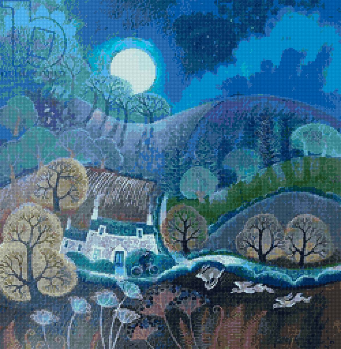 Природа пейзаж лес сад дом - природа пейзаж лес сад дом - предпросмотр