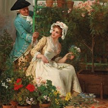 Схема вышивки «цветочница»