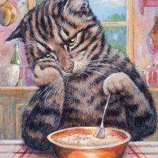 Схема вышивки «утро добрым не бывает»