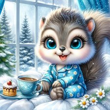 Схема вышивки «детская»