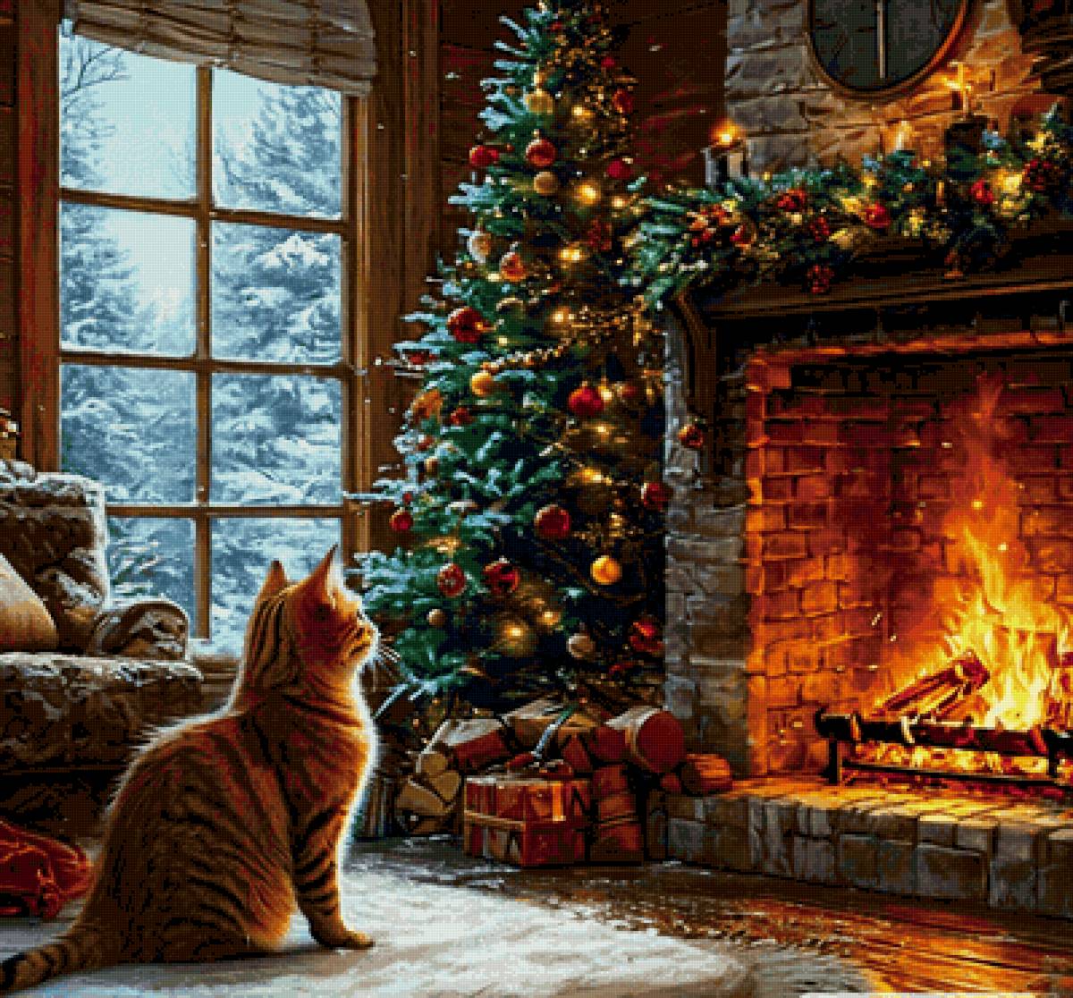 Новогодний вечер - предпросмотр