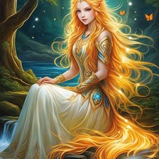 Схема вышивки «Златовласка»