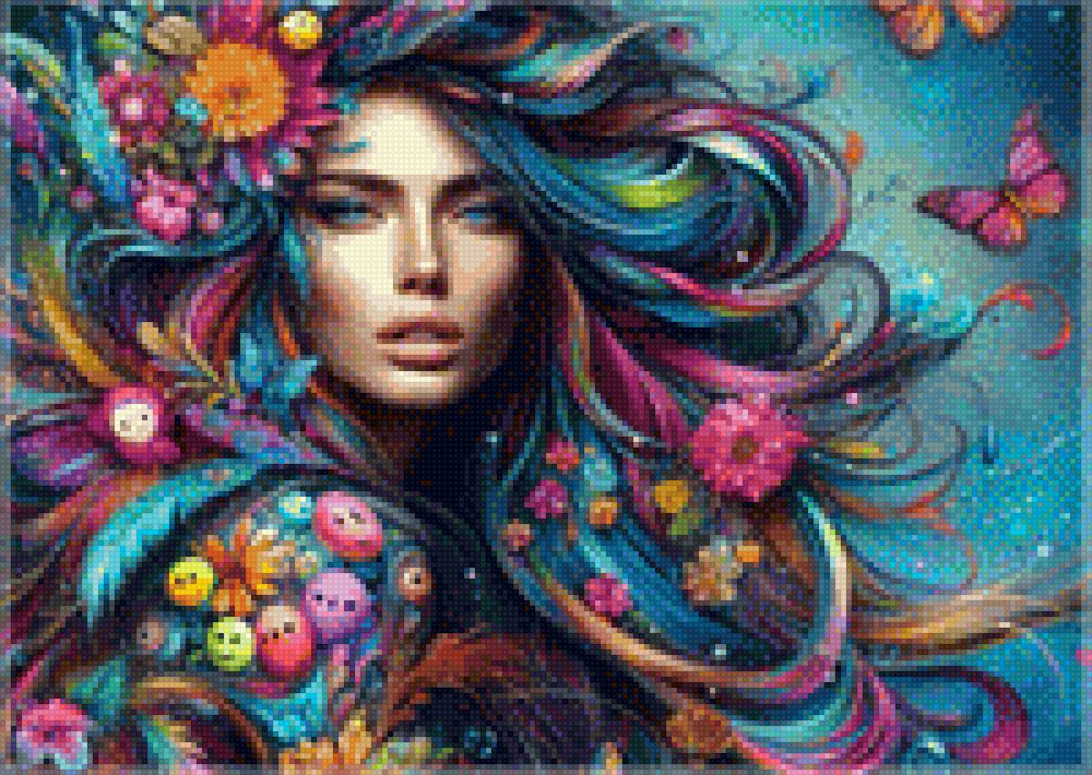 Дева - женщина, дева, красота - предпросмотр