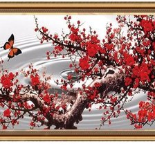 Схема вышивки «Árbol de otoño»