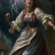 Схема вышивки «Русская красота»