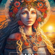 Схема вышивки «Язычество, славяне, Лада»