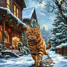 Схема вышивки «Городские  легенды»