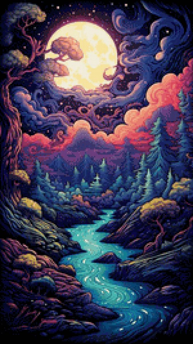 Лес - фэнтези - предпросмотр