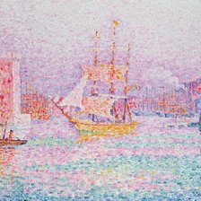 Лето море парусник