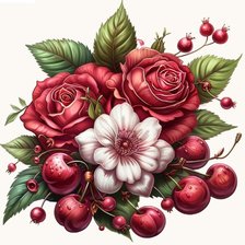 Схема вышивки «натюрморт»