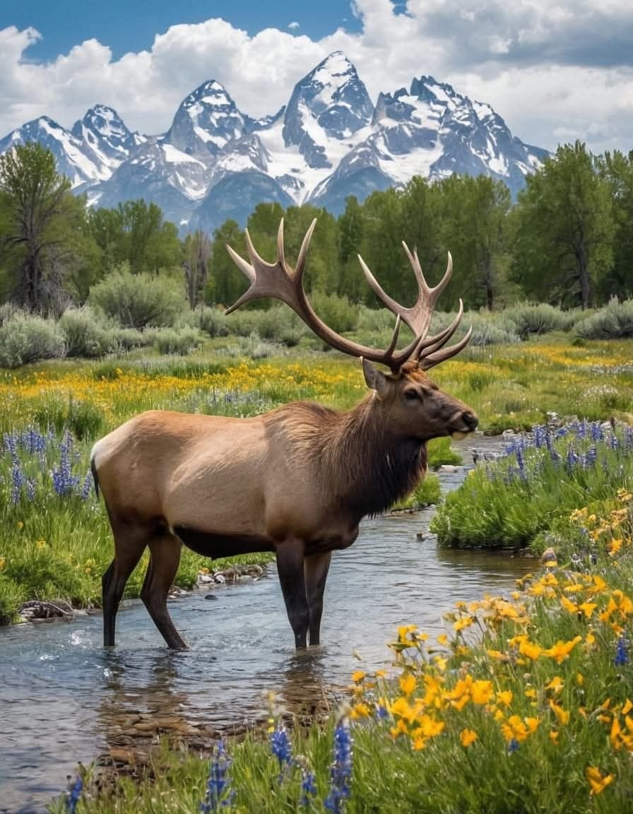 Олень - олень - оригинал