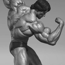 Схема вышивки «Спорт, Арнольд»