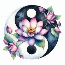 Схема вышивки «Лотос»