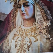 Схема вышивки «Mi Virgen de los Dolores»