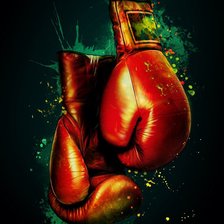 Схема вышивки «Спорт, бокс»