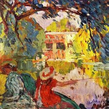 Схема вышивки «Анри лебаск»