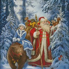 Схема вышивки «Новогодняя»