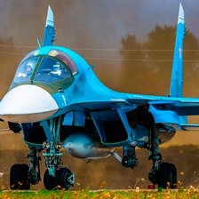 Схема вышивки «Су34 красавец»