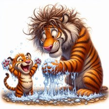 Схема вышивки «животные»