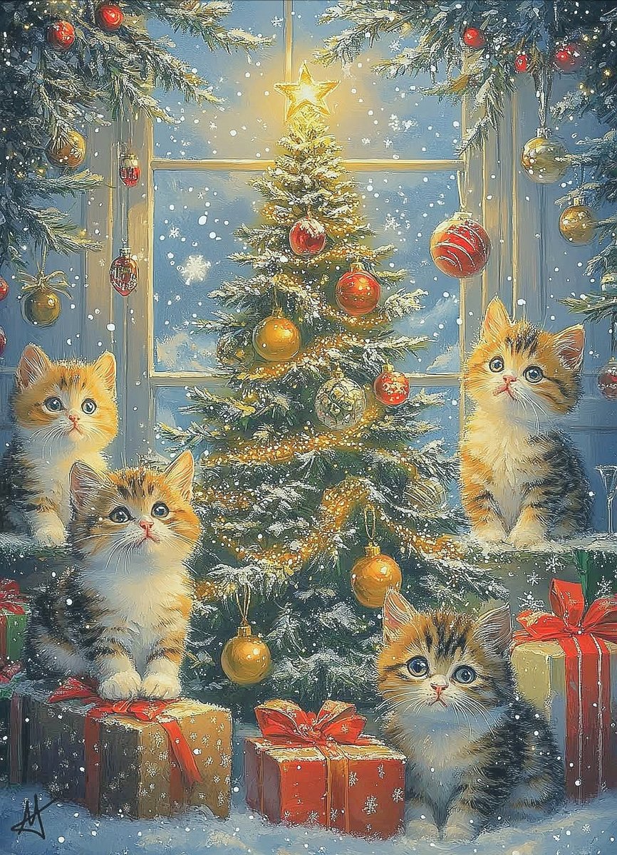 La multi ani! - pisici - оригинал